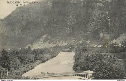 CPA FRANCE 74 "Magland"