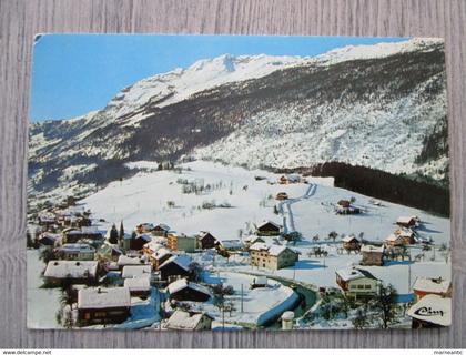 Cpa saint Jean de Sixt (74) le village sous la neige