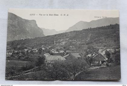 Giez, vue sur le Mont Blanc, Haute Savoie 74
