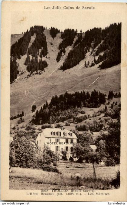 Thollon - Hotel Beaulieu