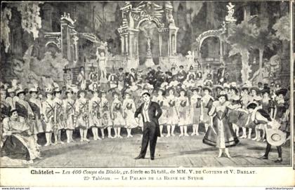 CPA Paris I, Théâtre du Châtelet, Les 400 Coups du Diable, De Cottens, V. Darlay