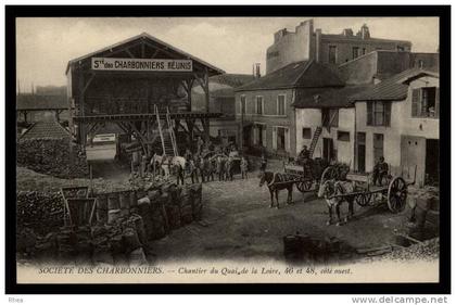 75 19 ème Paris charbonnier attelage cheval D75D K75056K C75056C RH105060