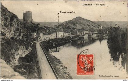 CPA LUZECH - Les Quais (122970)
