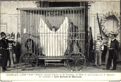 CPA Paris I, Théâtre du Châtelet, Les Arenes de Barnum, de Cottens, Darlay