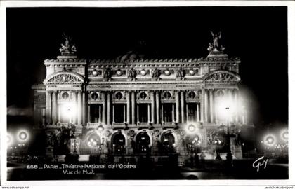CPA Paris IX Opéra, Nationaltheater bei Nacht