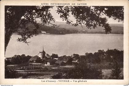 Lac d'Annency - Veyrier - Vue Generale - CPA