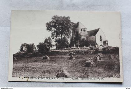 La Genevraye, l'église, Seine et Marne 77