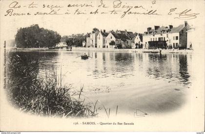 Samois - Quartier du Bas Samois CPA