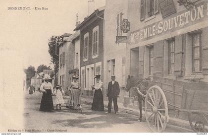 CPA-78-DENNEMONT-Une rue-Gros plan