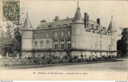 CPA Rambouillet Yvelines, Schloss, Facades Est et Midi