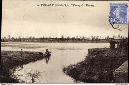 CPA Le Perray en Yvelines, L'Etang de Perray
