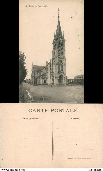 CPA Rambouillet Église de Rambouillet 1910