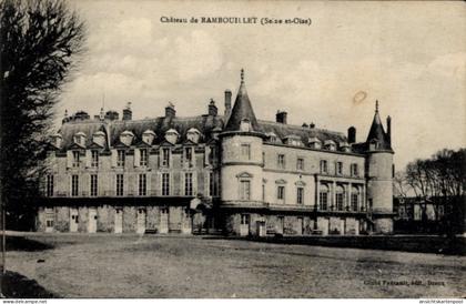 CPA Rambouillet Seine-et-Oise Yvelines, Schloss