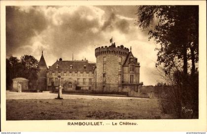 CPA Rambouillet Yvelines, Schloss