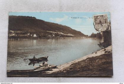Villez, la Seine, Yvelines 78