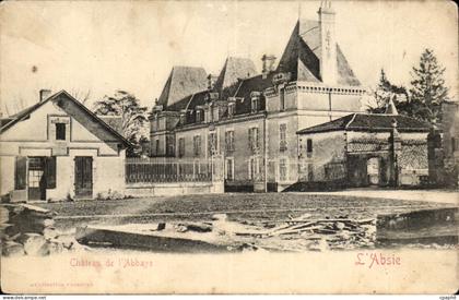 L'Absie - Chateau de l'Abbaye - CPA