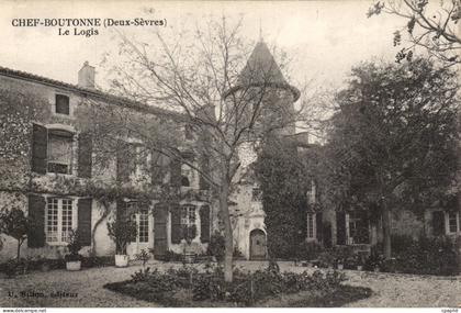 CPA Chef Boutonne Le logis