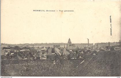CPA Moreuil Vue générale