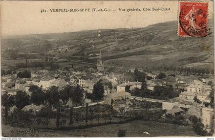 CPA VERFEIL-SUR-SEYE Vue générale (979342)