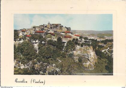 CPM Roussillon vue générale