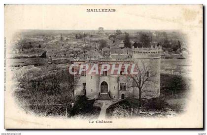 CPA Maillezais Le Chateau