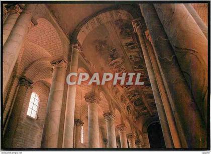 CPM Saint Savin (Vienne) Abbaye Saint Savin et Saint Cyprien Nef de l'abbatiale