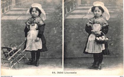 Carte Postale  ANCIENNE du LIMOUSIN - Bébé Limousin