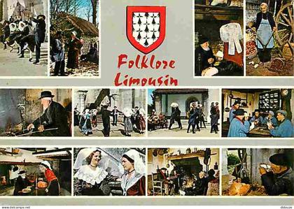 Carte Postale - 87 - Haute Vienne - Limousin - Folklore Limousin - Multivues - Blasons - Carte Neuve - CPM - Voir Scans