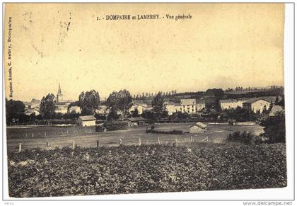 Carte Postale Ancienne de DOMPAIRE