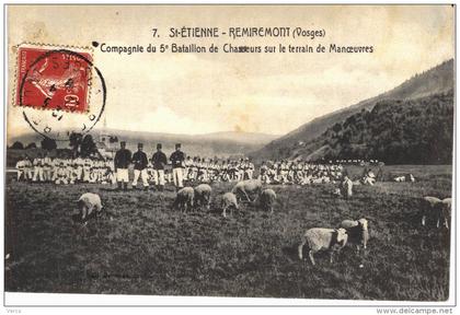 Carte Postale Ancienne de SAINT- ETIENNE les REMIREMONT