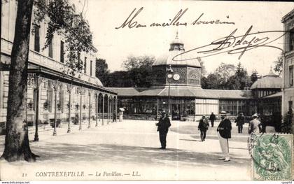 CPA Contrexeville Le Pavillon