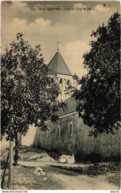 CPA St Cydroine eglise (1478732)