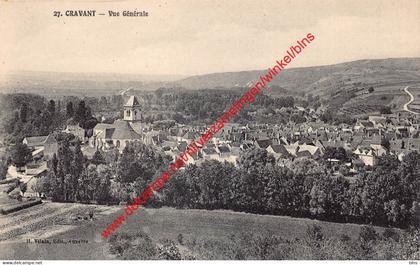 Cravant - vue générale - Yonne - (89) Yonne