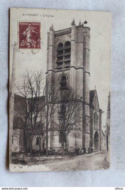 Appoigny, l'église, Yonne 89