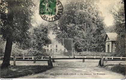 CPA Bretigny Sur Orge Le Chateau La Fontaine