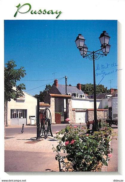 Carte Postale - 91 - Pussay - Place du Carrouge - Fleurs - CPM - Voir Scans Recto-Verso - Poscard - Carta Postal -  Post