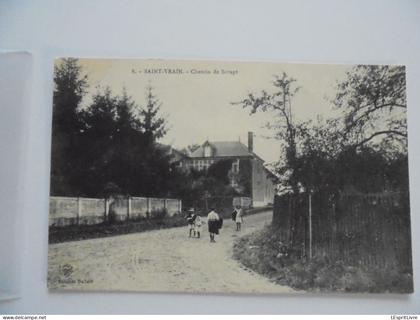 SAINT VRAIN Chemin de Scrupt Animée Carte Postale
