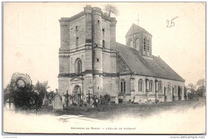 95 NUCOURT - l'église ---