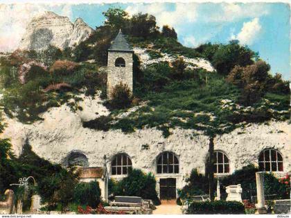 95 - Haute-Isle - L'Erlise souterraine et le Colombier - Mention Photographie Véritable - Carte dentelée - CPSM grand fo