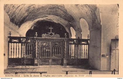 HAUTE ISLE     GRILLE DE CHOEUR
