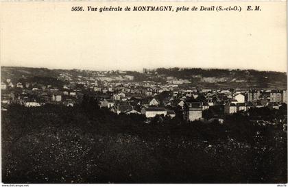 CPA MONTMAGNY - Vue Generale - prise de DEUIL (380869)