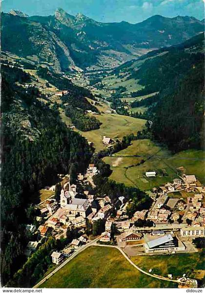 Carte Postale - 74 - Abondance - Vue Générale aérienne - La Vallée d'Abondance - Flamme Postale - CPM - Voir Scans Recto