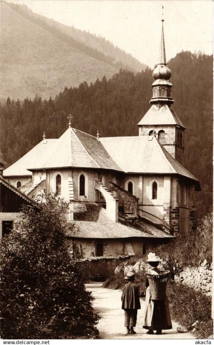CPA ABONDANCE - L'Église (691086)
