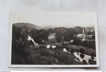 Cpsm 1950, Acquigny, le château et la vallée d'Eure, Eure 27