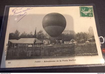 PARIS *-N°208*-  aérodrome de la porte Maillot