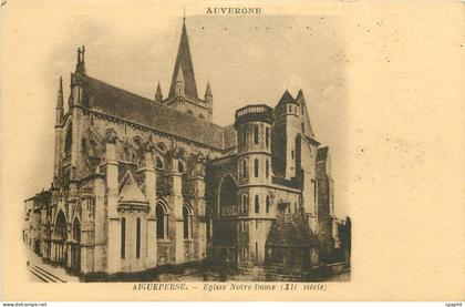 CPA Aigueperse Eglise Notre Dame