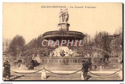 Aix en Provence - La Grande Fontaine CPA
