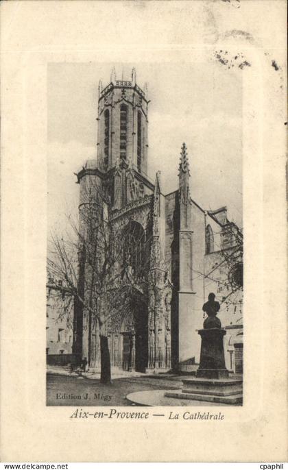 CPA Aix en Provence la Cathedrale
