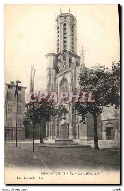 CPA Aix en Provence la Cathedrale
