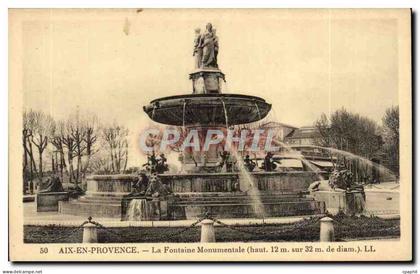 CPA Aix en Provence La fontaine monumentale